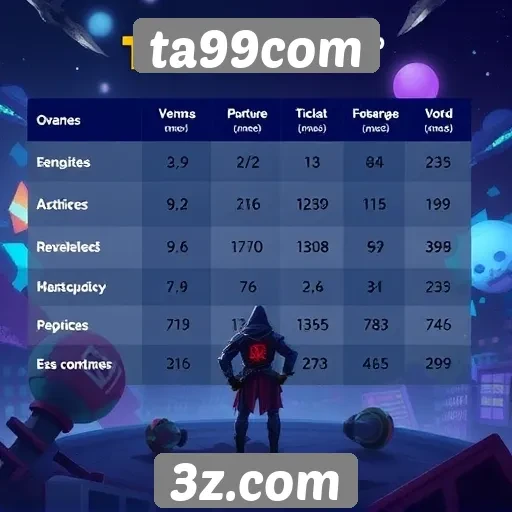 Desempenho do ta99com em comparação com concorrentes